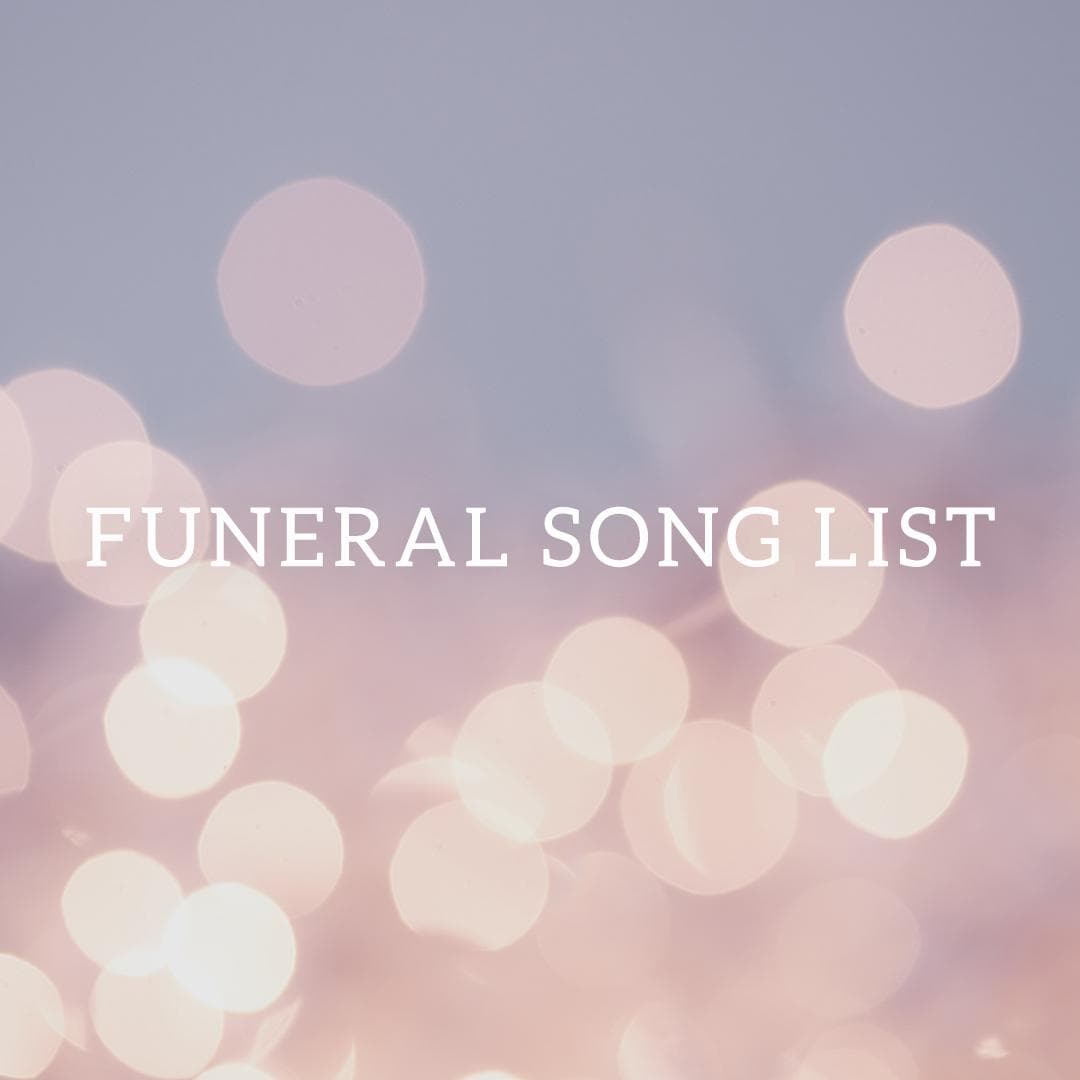 Funeral Song List